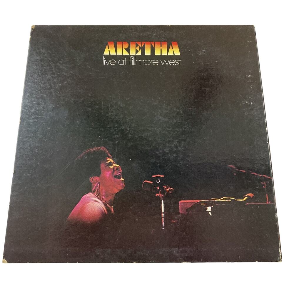 Aretha Franklin Live at Filmore West 1971 Vintage Vinyl Record Atlantic SD-7205